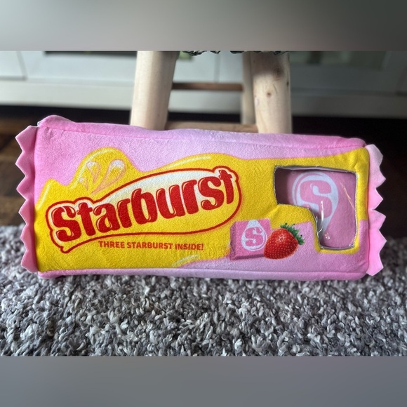 Starburst 3 Toy Stuff Plush Candy Pillow - Picture 4 of 10